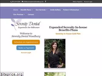 serenitydentalwoodbury.com