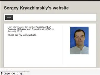 sergeykryazhimskiy.webs.com