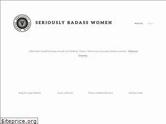 seriouslybadasswomen.com