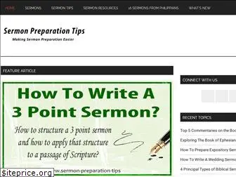 sermon-preparation-tips.com