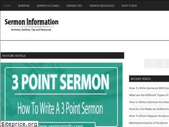 sermoninfo.com
