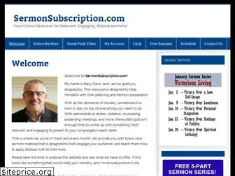 sermonsubscription.com