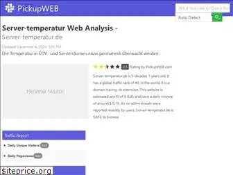 server-temperatur.de.pickupweb.com