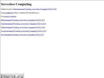 serverlesscomputing.org