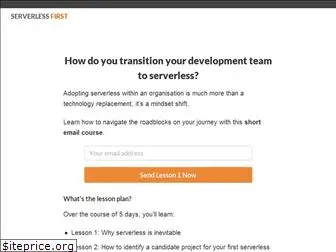 serverlessfirst.com