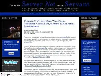 servernotservant.com