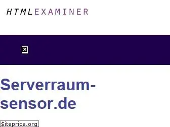 serverraum-sensor.de.htmlexaminer.com