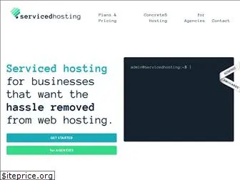 servicedhosting.com