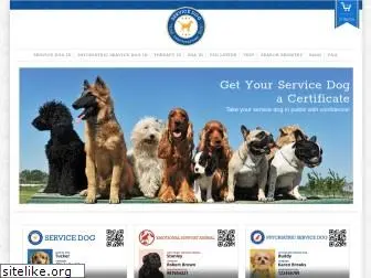 servicedogcertifications.org