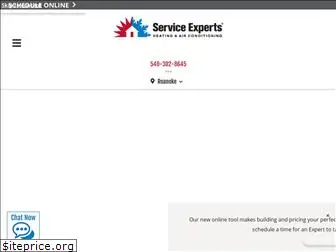 serviceexpertsroanoke.com