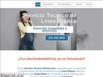 serviciotecnicooficiallima.com