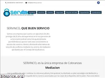 servinco.com.ec