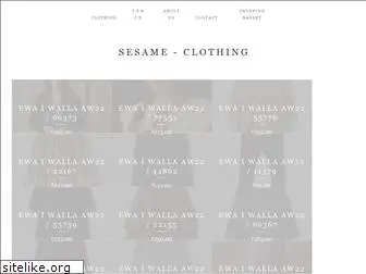 sesame-clothing.co.uk