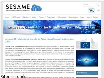 sesame-h2020-5g-ppp.eu