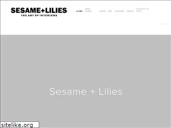 sesameandlilies.com