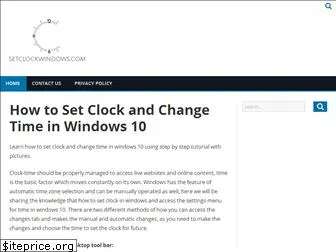 setclockwindows.com