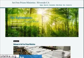 setfreeprisonministries.org