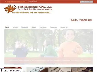 sethenterprisescpa.com