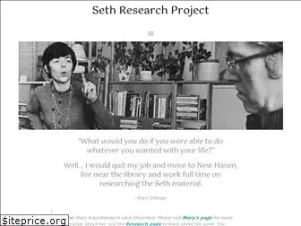 sethresearchproject.com