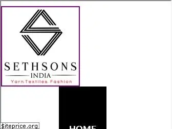 sethsonsindia.com