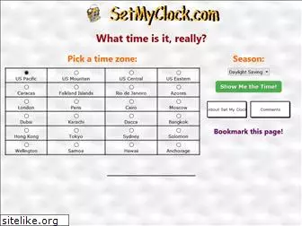 setmyclock.com