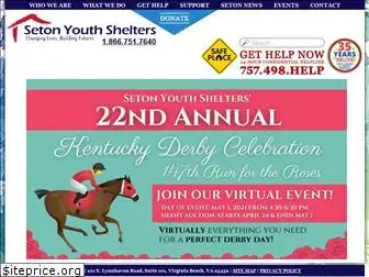 setonyouthshelters.org