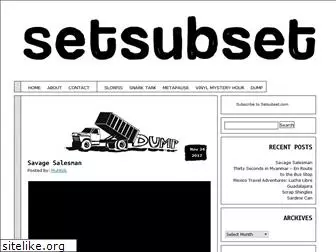 setsubset.com