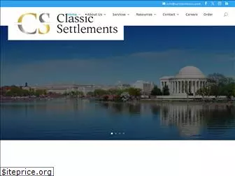 settlements.com