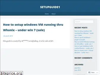 www.setupguide1.wordpress.com