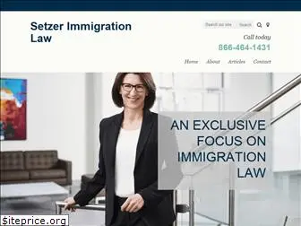 setzerimmigration.com