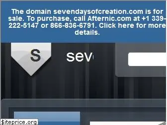 sevendaysofcreation.com