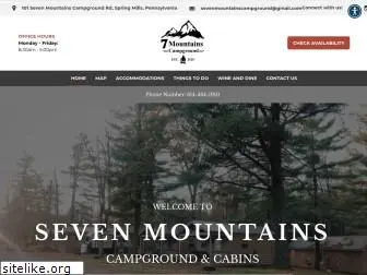 sevenmountainscampground.com