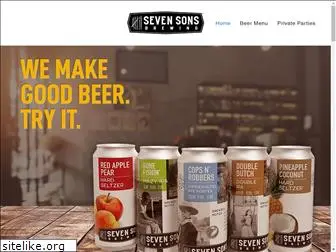 sevensonsbrewing.com