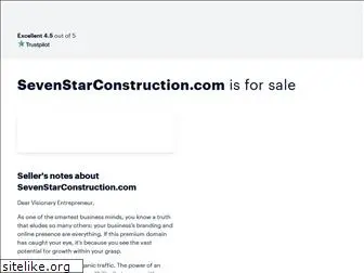 sevenstarconstruction.com