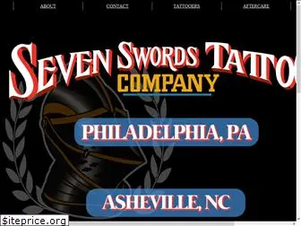 sevenswordstattoocompany.com