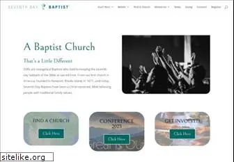 seventhdaybaptist.org