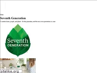 seventhgeneration.co.uk