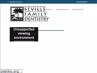 sevillefamilydentistry.com