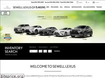 sewelllexus-dallas.com