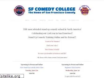 sfcomedycollege.com