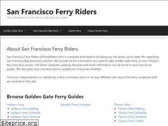 sfferryriders.com