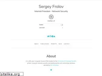 sfrolov.io