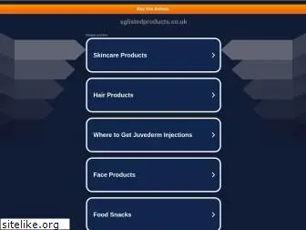 sglistedproducts.co.uk