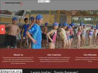sgswimmingclasses.com