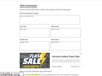 sha-generator.de