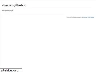 shaazzz.github.io
