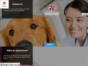 shadowcreekvet.com