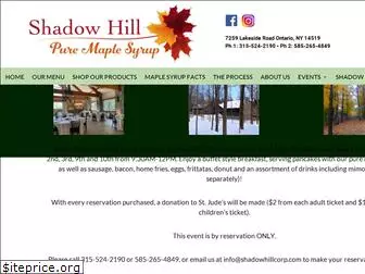 shadowhillmaplesyrup.com