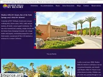 shadowhillsrvresort.com