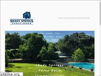 shadyspringspartybarn.com